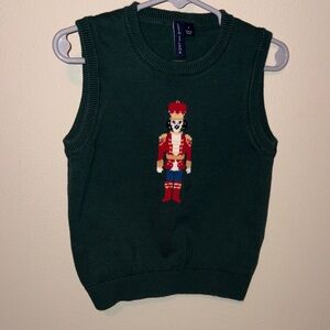 Janie and Jack Nutcracker Sweater Vest